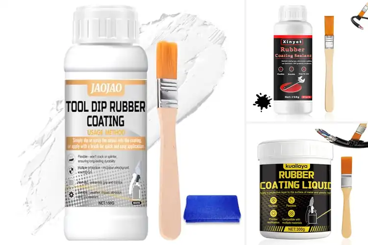 Detailed view of Best Tool Dip Rubber Coatings for Superior Grip & Protection