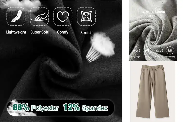 Detailed view of Best Travel Sweatpants