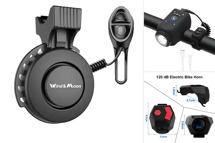 Detailed view of Best USB Rechargeable Bike Horns: Stay Safe, Be Heard