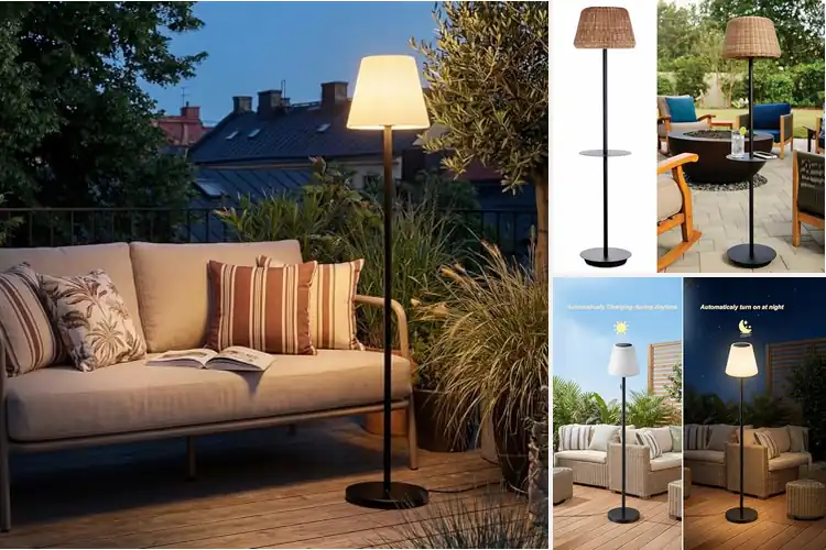Detailed view of Best Waterproof Solar Floor Lamps