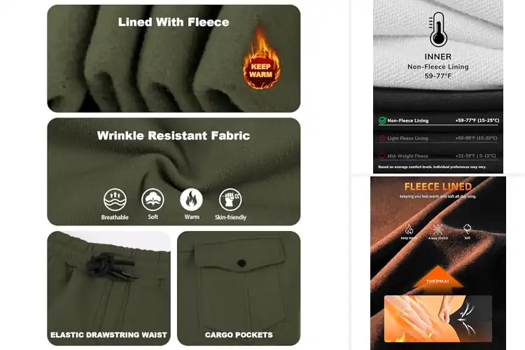 Detailed view of Best Winter Athletic Joggers For Everyday Wear
