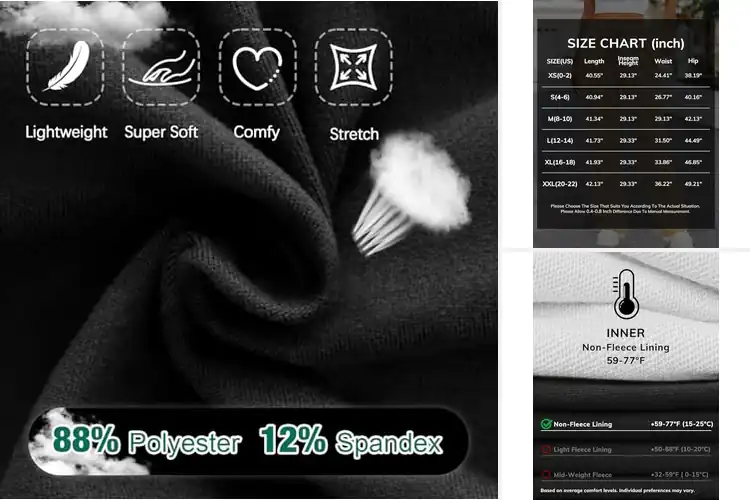 Detailed view of Best Womens Athletic Sweatpants: Comfort That Moves With You