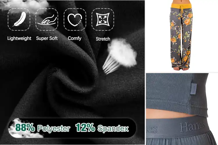 Detailed view of Best Womens Lounge Pants