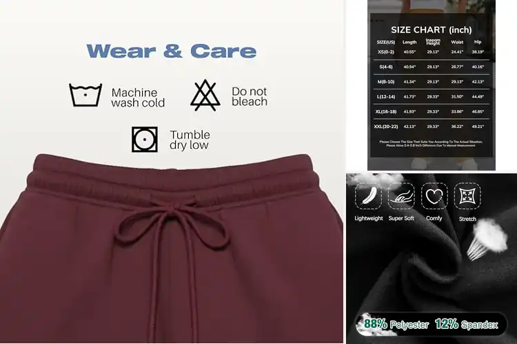 Detailed view of Best Womens Lounge Sweatpants for All‑Day Cozy Comfort
